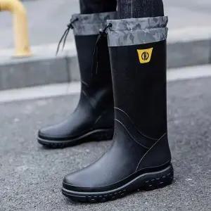 남성 레인부츠 장마철 방수장화 롱장화 오리지널형 방한 해루질 시장 물질신발 낚시용품 농사 공사 작업용