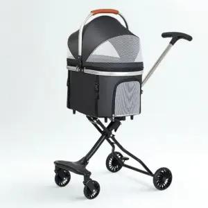 애견유모차 분리형 개모차 강아지 폴딩 접이식 소형견