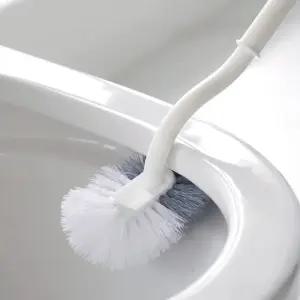 2중모 변기 청소 브러쉬 변기솔 청소솔 화장실 양변기 무타공부착형