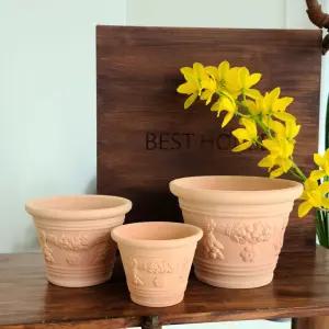 베트남 토분 그레이프 포도 25x18cm빈티지토분 식물화분 꽃화분 모정화분 베