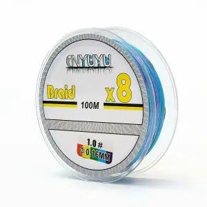 스트롱 8합사 낚싯줄 1호 100m 한치 오색 합사라인