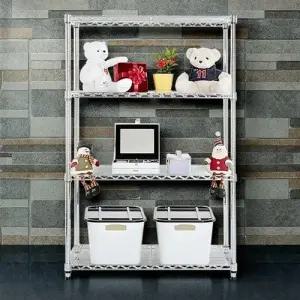 450x900x1500 4단 무볼트 렉선반 철앵글 창고랙 메탈 WEC74D8