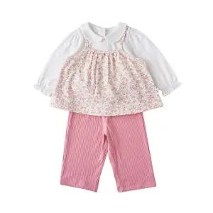 갤러리아 ,유아,조카,외출복,어린이집,등원룩,로맨틱플라워베스트SET상하복