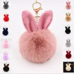 털열쇠고리인형키링겨울밍크키링토끼키링퍼키링털키링 WEDD95E