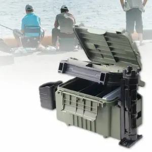 낚시 포함 멀티홀더 후크박스 루어 로드스탠드 31.5CM