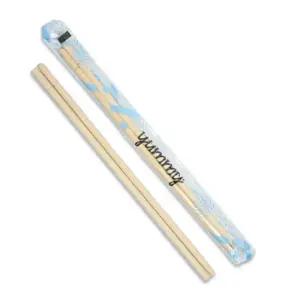 원바이 야미 OPP 둥근대나무 젓가락 500개