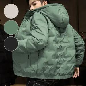 남녀 후드 패딩 퀼팅 경량 방한 누빔 파카 점퍼 학생 가을 겨울 얇은 아우터 패딩 여성 점퍼 남자