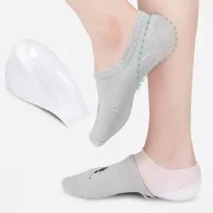 키높이 양말 깔창 실리콘 뒤꿈치 속 패드 2P DD-13006