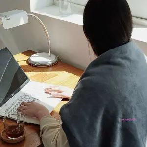 솔리드 오피스 무릎 담요 극세사 블랭킷cde165