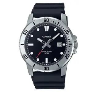 카시오 남성 우레탄 손목 시계 MTP-VD01-1E