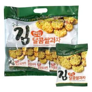 구운 고소한 250g 쌀과자 달콤한 김 한입 간식