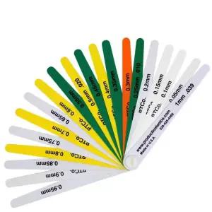 플라스틱 필러 게이지 측정 간격 도구 눈금자 두께 플러그 내압 자동차