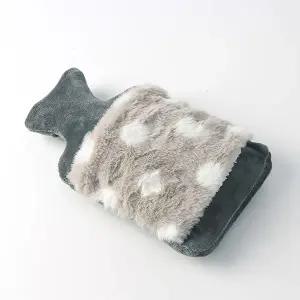 보들보들 땡땡이 보온 물주머니 800ml 핫팩주머니 (KYR-WD1AED4)