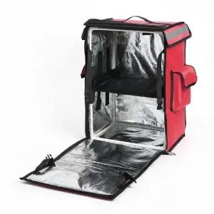 ( )2단 백팩형 보온보냉 배달가방 (42L) 대용량 보온백