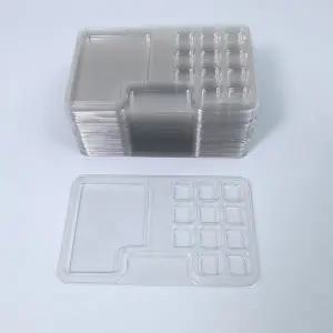 [셀러에이드]학원 학교용 미술 파렛트 12칸 사각 대용량 팔레트