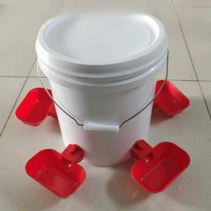 물그릇 그릇 자동 조류 닭물통 양동이 먹이통 15kg 병아리 가금 전기 음수대 물통 급수통 식수