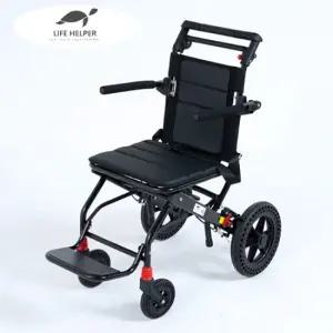 라이프헬퍼 접이식 수동 휠체어 L2 (프리미엄 휴대용) 10.5kg 경량 트렁크 여행 기차 기내 장애인 노인