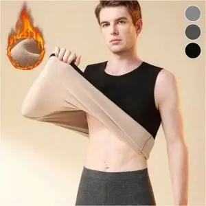 나시 따뜻한 기모런닝 남자 이너내의 겨울 민소매