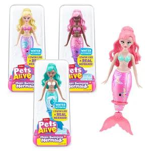 -ZURU 펫 얼라이브 매직 인어공주 메메이드 1P (색상랜덤)