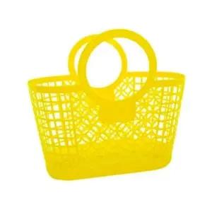 (포장단위 포장단위/개 (1개입))[유니아트] 덕용 시장바구니 노랑 가방 (1개입)