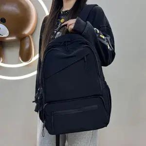 (선택 블랙)HL] 백팩 가방 여성 블랙 대학생 학생 직장인 여행용