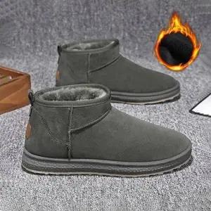 털 숏부츠 3컬러 앵클부츠 방한 남자 겨울 스웨이드