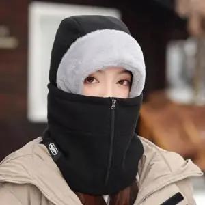 방한 등산 방한목토시 바라클라바 후드 워머 겨울 패션 야외 넥워머 남녀공용 기모 자전거