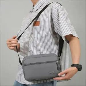 남성 크로스백 생활 방수 수납 포켓 숄더백 출근 가방 4색