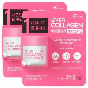 에버콜라겐 인앤업 플러스 750mg 112정 2개