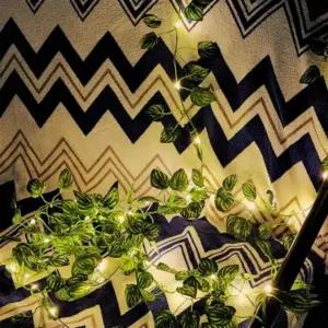 인조덩굴 등나무 인테리어 조화 LED 10m