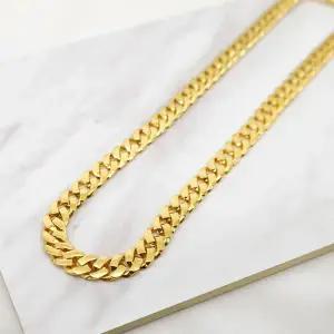 24k 순금 유광 팔각 체인 목걸이 37.5g 10돈 금목걸이 선물 기념