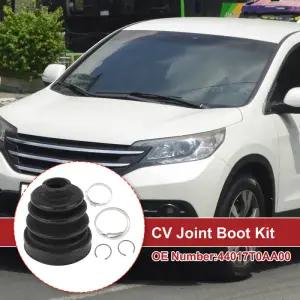등속조인트 X Autohaux CV 조인트 부트 키트 혼다 CR-V 2012-2014 정속 클램프 No44017T0AA00 1세트