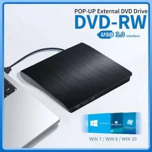 CD롬 플레이어 외부 CD DVD 드 USB 30 버너 휴대용 -RW ROM Rewriter Mac 데스크탑 PC 노트북 윈도우