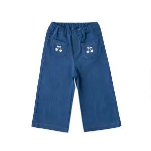 갤러리아 아기옷,바지)돌,두돌,조카,외출복,여아청바지,체리포켓자수데님