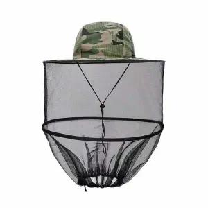 낚시용 벌레차단 방충 모자 밀리터리 해충퇴치 모기장모자