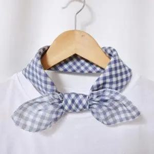 손수건 아사면 체크 스카프 쁘띠 3종 빅사이즈 WEDCA89