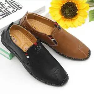 소가죽 슬립온 발등장식 발편한 운동화 캐주얼슈즈 WED4161