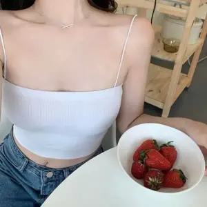 크랍 끈나시 여름 무더위 5컬러 여성 패션 슬리브리스 다양한 스타일 연출