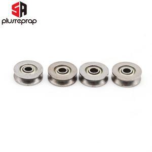 3D 프린터용 홈 롤러 휠 볼 베어링 V623ZZ U623 3x12x4mm 자수 기계 도르래