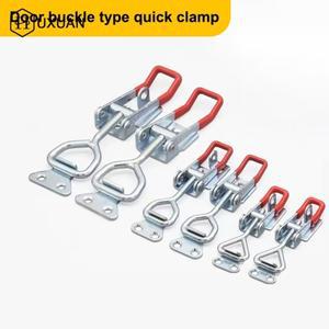 조절 가능 공구함 케이스 메탈 토글 래치 클립 퀵 릴리즈 클램프 미끄럼 방지 푸시 풀 도구