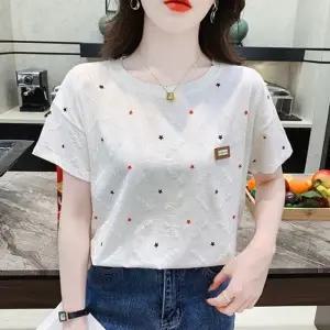 입체 레터링 여성 루즈핏 데일리 티셔츠