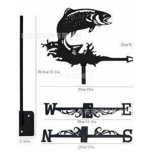 풍향계 항공기 아웃도어 정원 지붕 야외장 스타일 야외 모형 날씨 바람방향 옥외