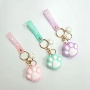 가방고리 유행공감 젤리 귀염둥이 고양이키링 캐릭터 WF0D02E