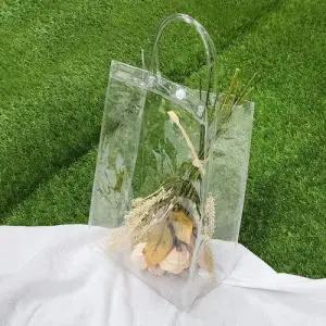 PVC 투명 똑딱이 백 S WF061CD