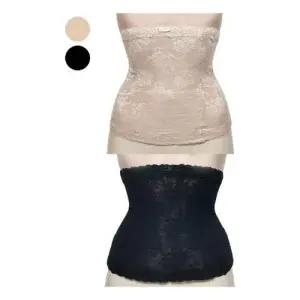 허리 뱃살 보정 레이스 복대 얇은 보정속옷 WEEB644