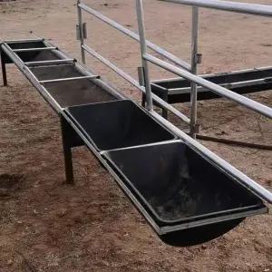 농장 사료통 목장 가축 급식기 먹이통 급식기 염소