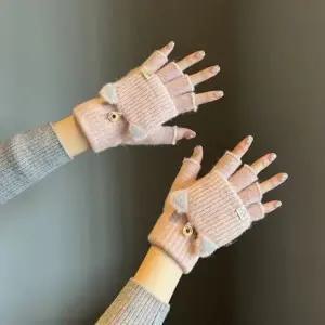 지앤지덮개반장갑   방한용품   손가락오픈형   손모아장갑   니트장갑   니트반장갑   고양이장갑