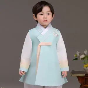 [더예한복] QT921-라온하늘 남아한복 아동한복