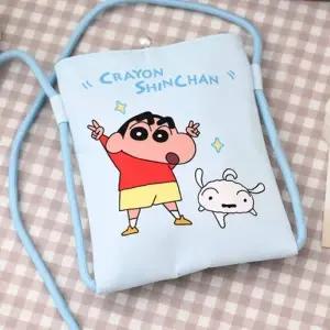 ( )짱구 핸드폰 파우치-블루