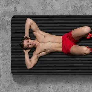 넓은 NBR 운동매트 요가 필라테스용